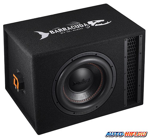 Сабвуфер в корпусе с фазоинвертoром DL Audio Barracuda 12 Mesh Port Сабвуфер в корпусе с фазоинвертoром DL Audio Barracuda 12 Mesh Port